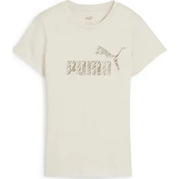 Dámské tričko Dámské triko Puma ESSENTIALS + ANIMAL TEE S Béžová