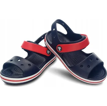 Chlapecké sandály Crocs dětské sandály gumové modré velikost 30,5