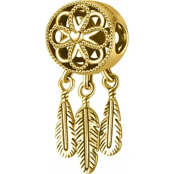 Přívěsek Zlatý přívěsek Lapač Snů stříbro 925