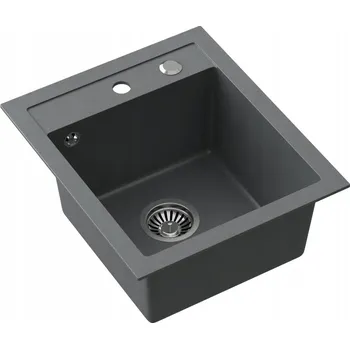 Granitový dřez Jednodřez Quadron Johnny 100 granit šedý