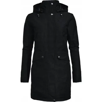 Dámský kabát Dámský zimní kabát VAUDE LIMFORD PRIMALOFT teplá parka černá vel. 42/L