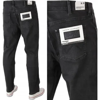 Dámské džíny WRANGLER GREENSBORO DŽÍNY STŘIH REGULAR "ASHLEY BLACK" _ W44 L32