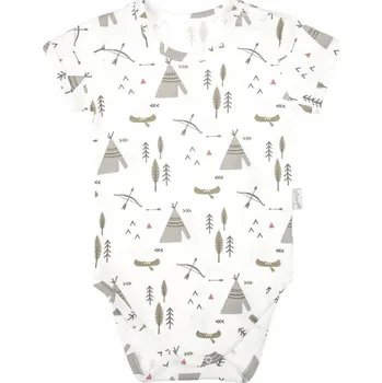 Kojenecké body pro chlapce s krátkým rukávem Bruno Nicol