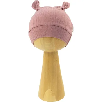 Čepice Dívčí žebrovaná čepice vřesová, Nicol, vel. 62