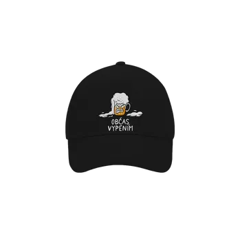 Kšiltovka Bastard Občas vypěním kšiltovka baseballka Black