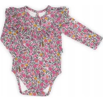 Kojenecký body Body pro kojenecké holčičku s dlouhým rukávem Nicol, velikost 62