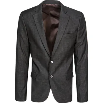 Pánské sako Pánské jednořadé sako MX0621 Barva: Černá, Velikost: 3XL/60