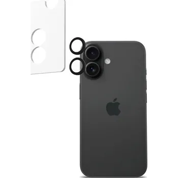 AlzaGuard Elite Lens Protector pro iPhone 16 / 16 Plus černé