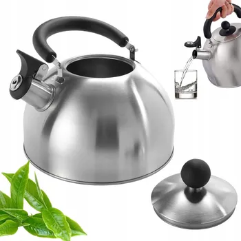 Varná konvice KONVICE 2,5L S RUKOJETÍ PRO PLYNOVÉ A KERAMICKÉ VARNÉ DESKY