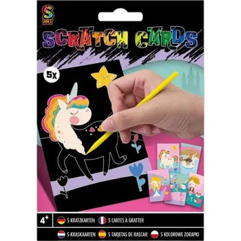 Hračka pro nejmenší Sada stíracích obrázků Jednorožec