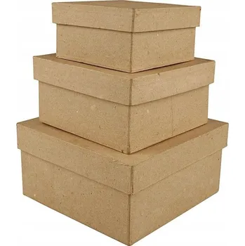 Obraz Krabička v odstínech hnědé a béžové