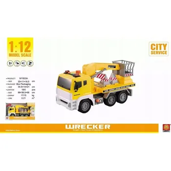 autíčko Stavební vozidlo WY833A