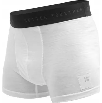 Pánské spodní prádlo Termoaktivní boxerky Sensor Merino Cordura Boxers - bílé S