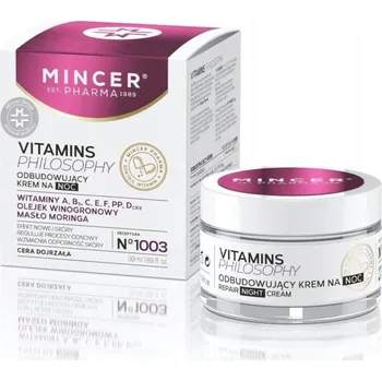 Pleťový krém Výživný krém na obličej Mincer Pharma 0 SPF na noc 50 ml