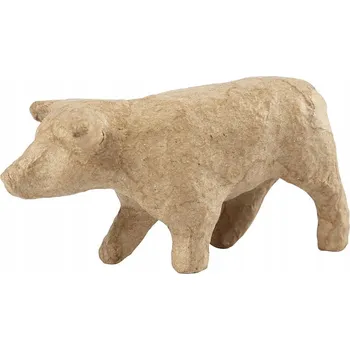 Obraz Prasátko z papírmaše V: 5 CM D: 9,7 CM