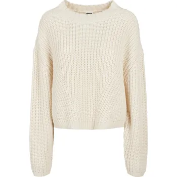 Dámský svetr Dámský svetr URBAN CLASSICS TB2359 WHITE/SAND XS