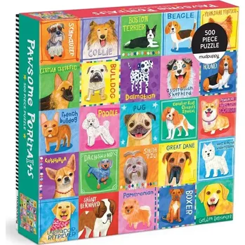 Dětské zboží Mudpuppy Puzzle Psí portréty 500 dílků