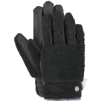 Jezdecké rukavice Imperial Riding Rukavice Furry Star Imperial Riding, zimní, černé S