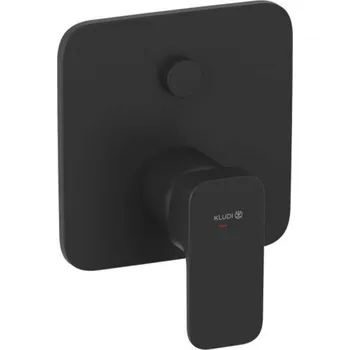 KLUDI - Renon Baterie pod omítku pro 2 spotřebiče, matná černá 427633975