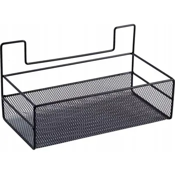Drátěná police Kovová koupelnová polička - závěsný košík 36 cm