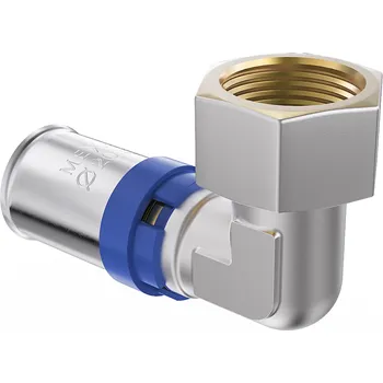 rozdělovač topení Mexen PEX-P půlšroubenek, koleno lisovací, lisovatelné PEX 16 x 1/2 GW - W97136-1612F-00 PEX Tvarovky lisované