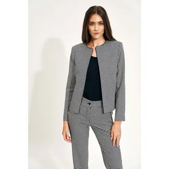Dámské sako Dámské sako Z47R 169899 pepito - černo-bílá - Nife 44