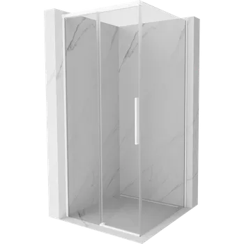 Mexen Rox posuvná sprchová kabina 95 x 95 cm, transparentní, bílá - 8C2-095-095-20-00 Sprchové kouty