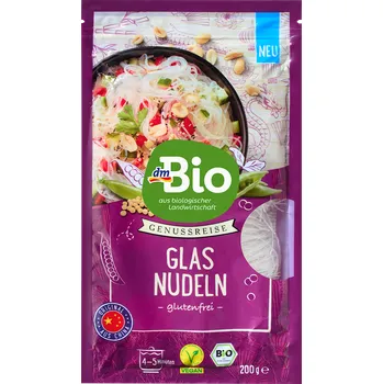 dmBio bio těstoviny z hrachového škrobu