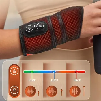 Polštář Elektrický masážní pásruky a zápěstí, USB