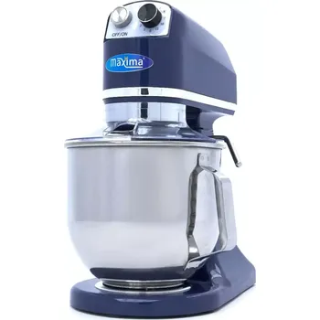 Hudební nástroj pro děti Maxima Planetární mixér - 7 l - až 2 kg těsta - ocelově modrá | 09360790