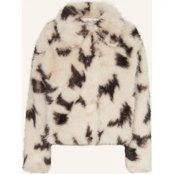 Dámský kabát Opus Dámská Bunda Hajora, režná / tmavě šedá, 40