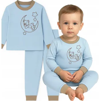 Chlapecké pyžamo Be Lucky pyžamo bílé velikost 98