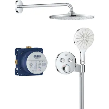 Sprchový set GROHE - Precision SmartControl Sprchový set s termostatem pod omítku, průměr 31 cm, 3 proudy, chrom 34877000