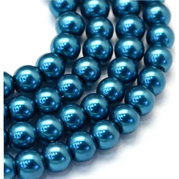 Dětské navlékací korálky Korálky voskované č. 63 - 8 mm