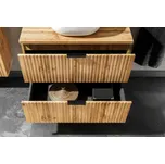 COMAD - Skříňka pod umyvadlo 60cm 2 zásuvky ADEL OAK 5907611654798