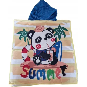 Dětská osuška Poncho s kapucí RYCHLESCHNOU Rybičky Reef Sea