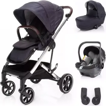 Kočárek Zopa Set kočárek Quest+ korba+ adaptéry+ autosedačka Midnight Navy/Silver