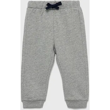 Dětská móda Dětské bavlněné tepláky United Colors of Benetton 3J70GF010.P.NOS šedá 09X, vel. 104