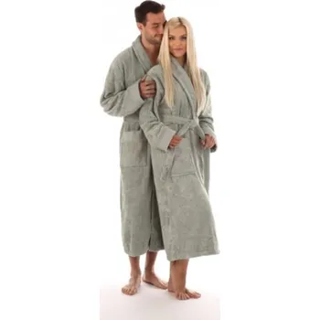 Dámský župan Unisex Austin župan bambus olivově zelená - S