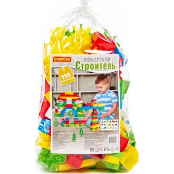 ostatní stavebnice Sada stavitel 115 kusů