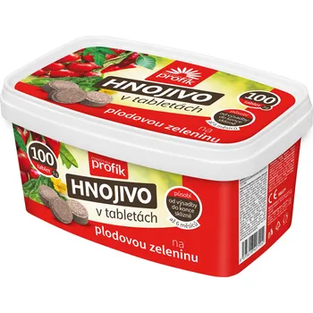 Hnojivo Hnojivo Profík - v tabletách na plodovou zeleninu 100 ks