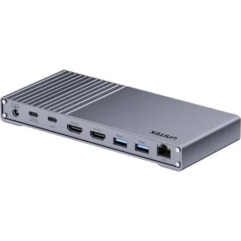 Počítač Unitek Trojitá dokovací stanice USB4 40Gb/s, napájení 120W