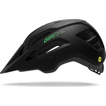 Cyklistická přilba GIRO Fixture II MIPS Youth Mat Black/Vivid Green