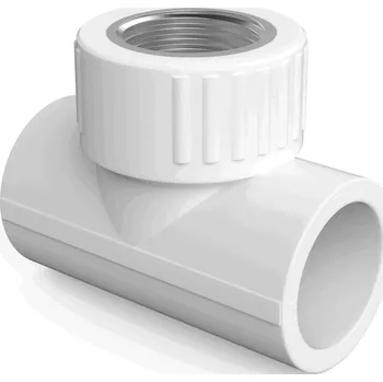 Vodovodní potrubí Mexen PPR trojúhelníkové svářené připojení na potrubí PPR 63 x 2 GW x 20 - W97332-6320F20-00 PP-R Tvarovky