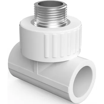 Vodovodní potrubí Mexen PPR trojúhelníková svářená tvarovka pro PPR trubky 63 x 2 GZ x 20 - W97333-6320M20-00 PP-R Tvarovky