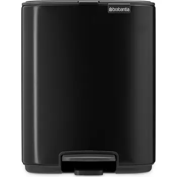 Odpadkový koš Brabantia, Odpadkový koš pedálový Bo 7 l, matný černý - Formadore