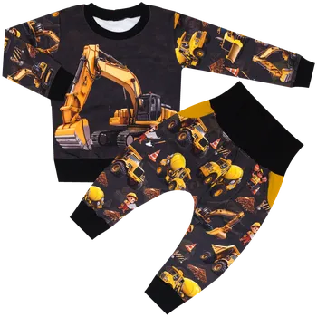 Tepláková souprava - Šéf na stavbě - bagr (bez kapuce) Velikost: 122