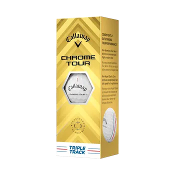 Golfový míček Callaway Chrome Tour Triple Track (3pcs), White