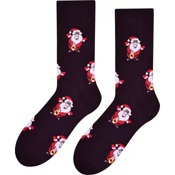 Pánská móda Ponožky 136-17 - Steven tmavě modrá-červená 38/40