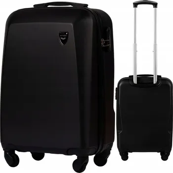 WINGS Malý Kabinový Kufr z ABS+ 4 Kolečka Příruční Zavazadlo